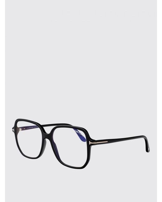 Tom Ford White Ft5578-B Acetate Optical Glasses