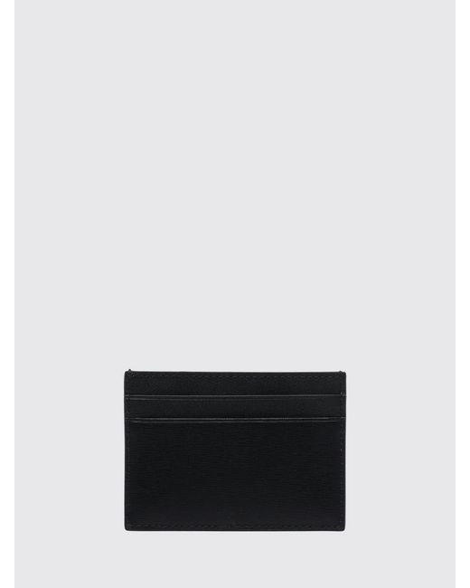 Bally White Calf Leather Card Holder for men