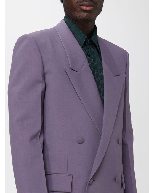 Blazers Gucci de hombre de color Purple
