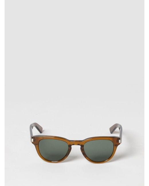 Saint Laurent Brown Sl 876 Recycled Acetate Sunglasses for men