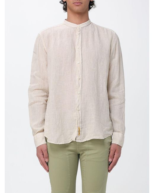 B.D. Baggies White Basic Cotton Shirt for men