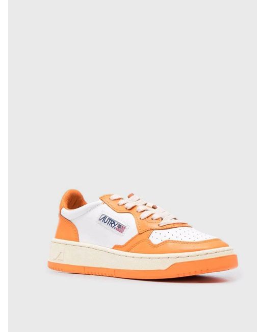 Autry Orange Sneakers