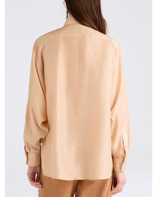 Momoní Natural MomonÌ Classic Silk Shirt