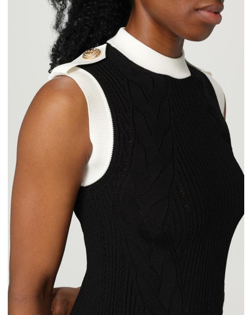 Balmain Black Dress