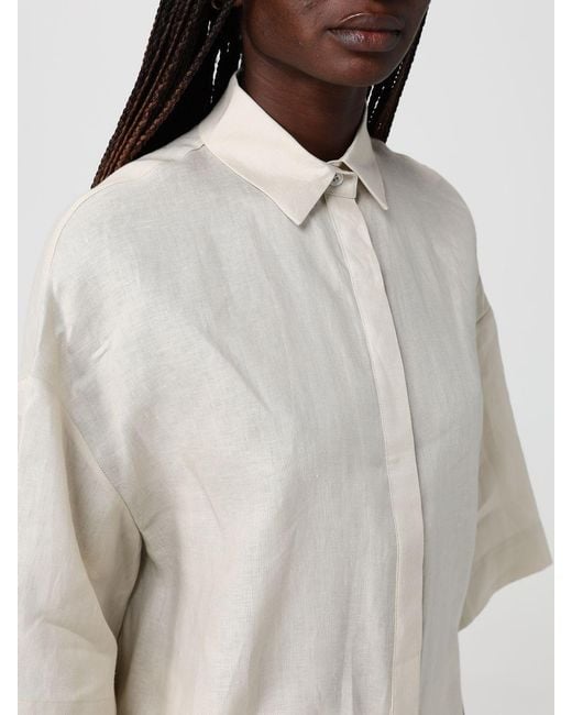 Max Mara Natural Linen Shirt