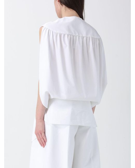 Jacquemus White Cotton Top