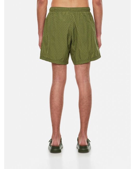 McQueen Green Swimsuit for men