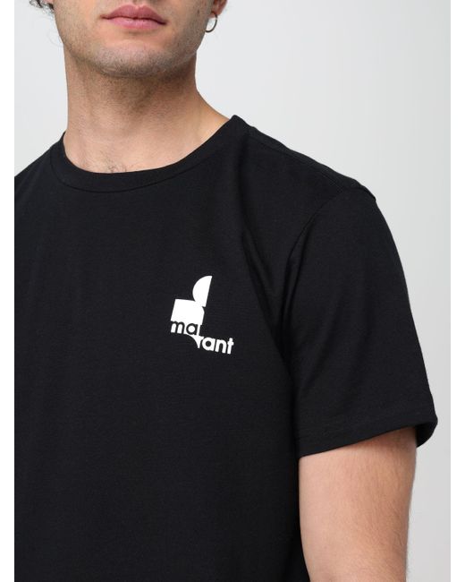 Camiseta Isabel Marant de hombre de color Black