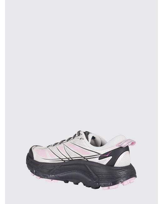Hoka One One White Mafate Speed 2 Mesh And Rubber Sneakers