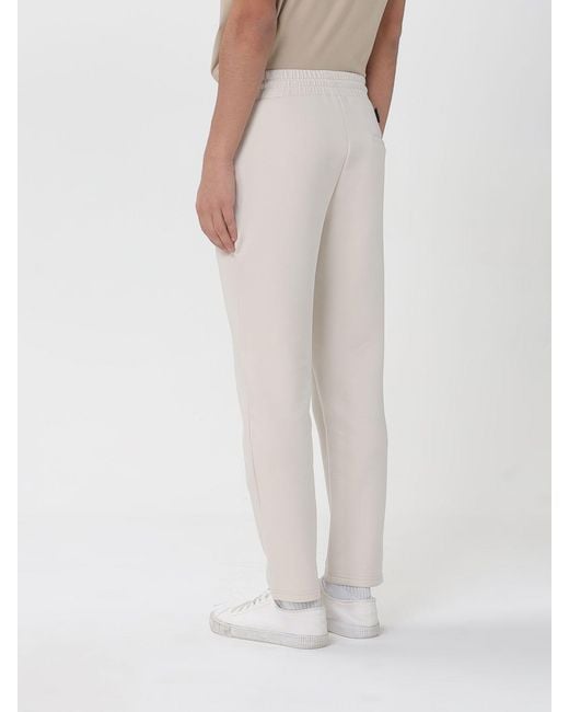 Peuterey White Cotton Blend Jogging Pants for men