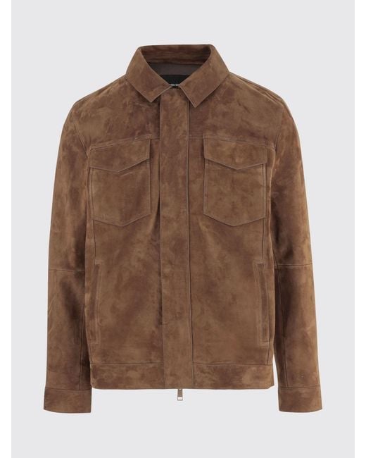 Yves Salomon Brown Jacket for men