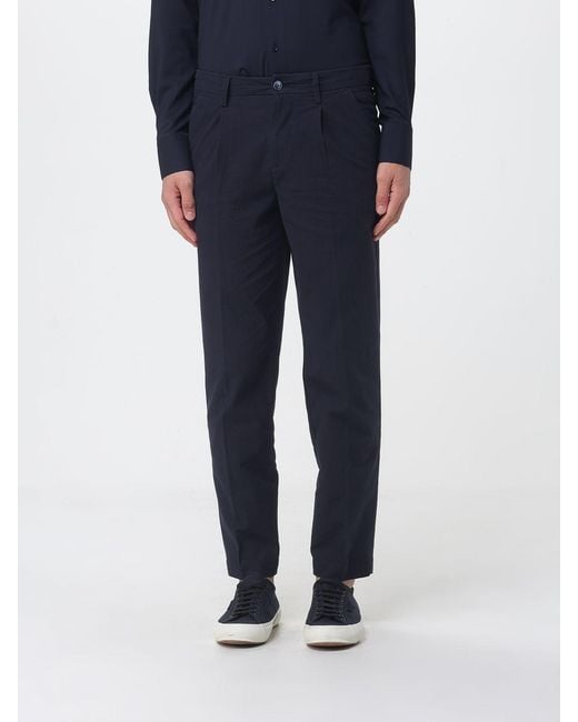 Re-hash Blue Marc Jersey Chino Trousers for men