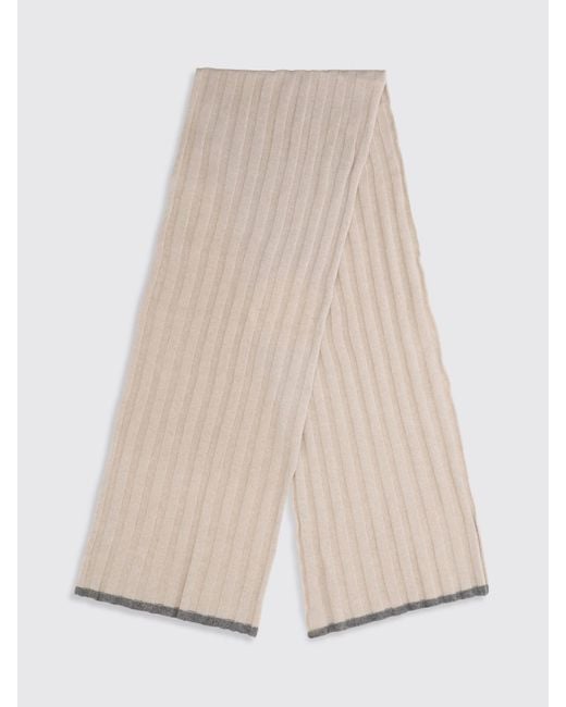 Brunello Cucinelli Natural Scarf for men