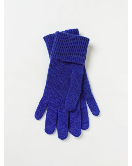 Burberry Blue Gloves for men