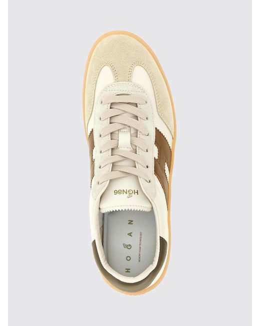 Hogan White Cool Leather Sneakers for men