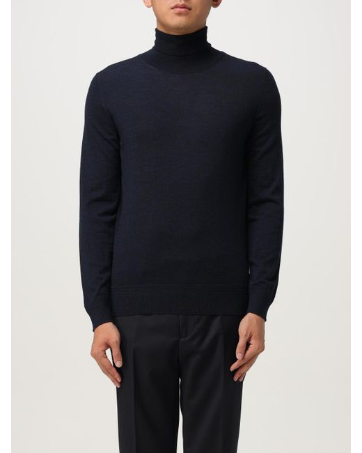 Pullover Dolcevita di Barena in Blue da Uomo