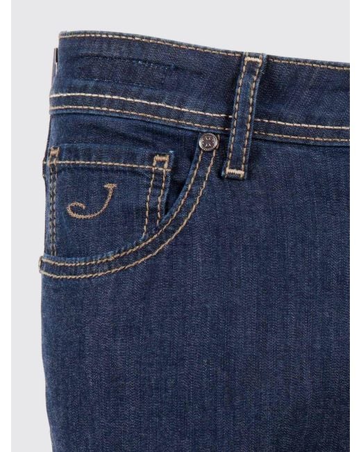 Jacob Cohen Blue Slim Fit Stretch Denim Jeans for men