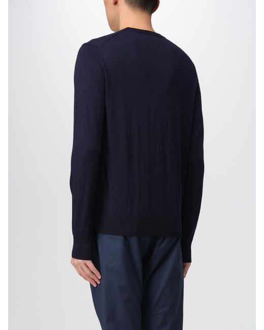 Pull Ras Du Cou Basique En Laine Ballantyne pour homme en coloris Blue