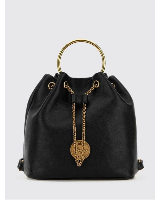 Chloé Black Handtasche Damen