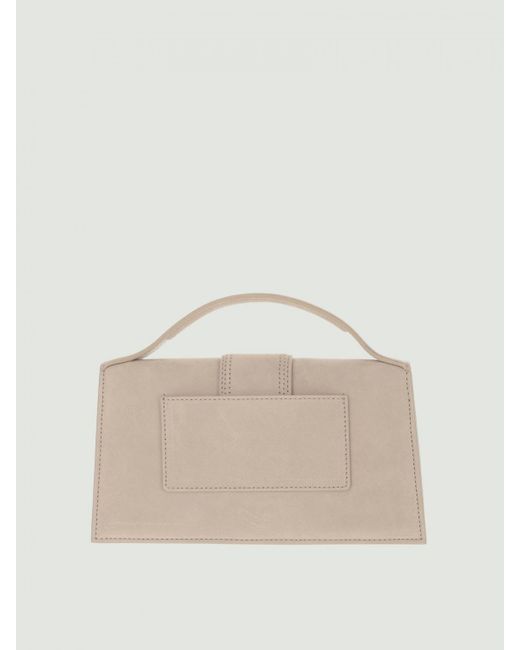 Borsa A Spalla Donna di Jacquemus in Natural