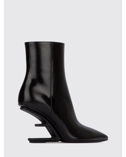 Fendi Black First Leather Sneakers By
