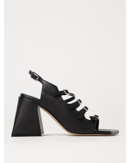 Vic Matié Black Heeled Sandals