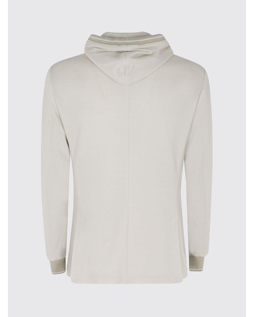 Eleventy Natural Single-Breasted Cotton Blazer for men