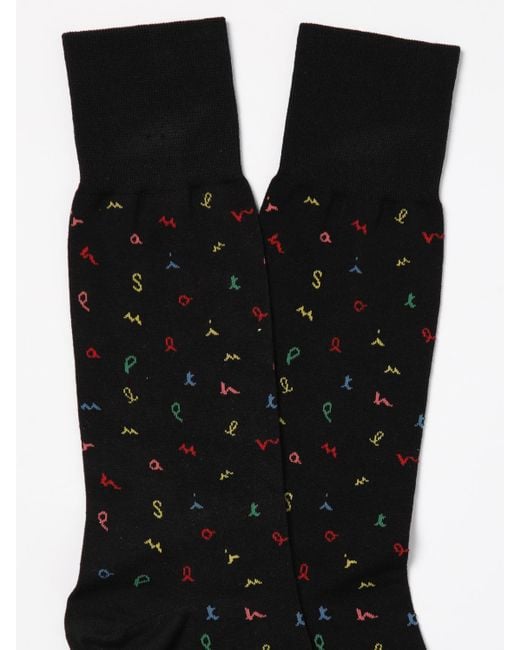 Paul Smith Black Socks for men
