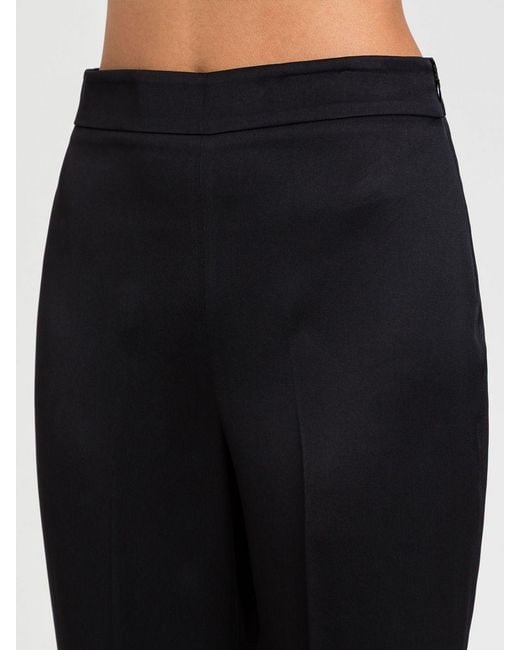 Twinset Black Classic Crêpe Trousers