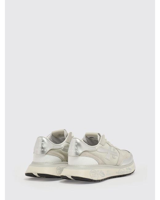 Premiata White Lauryn Sneakers
