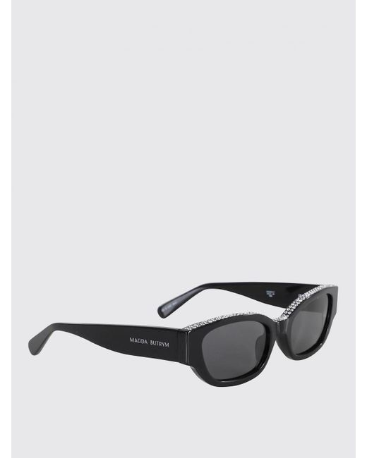 Magda Butrym White Sunglasses