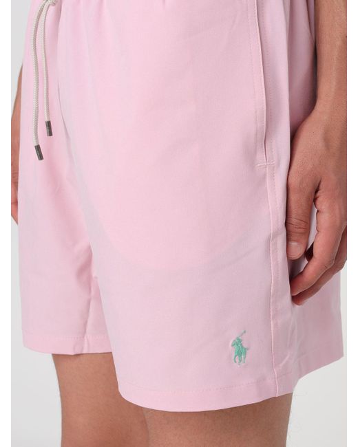Polo Ralph Lauren Pink Swimsuit for men