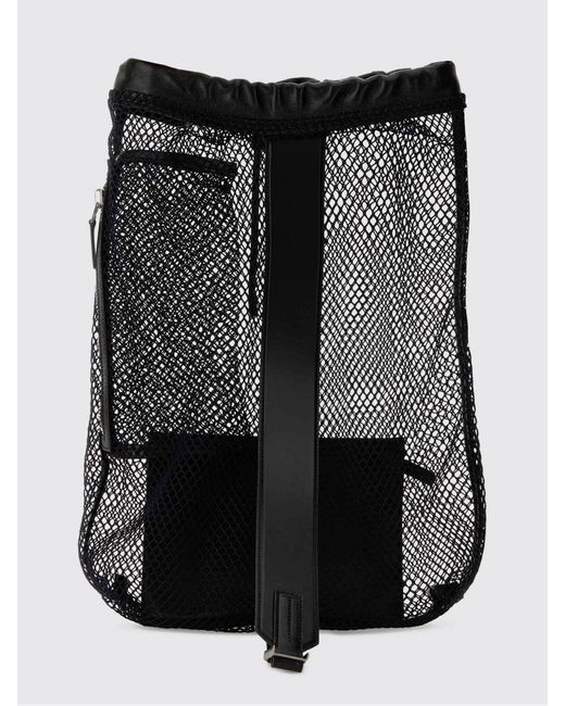 Tom Ford Black Mesh Nylon Sling Backpack