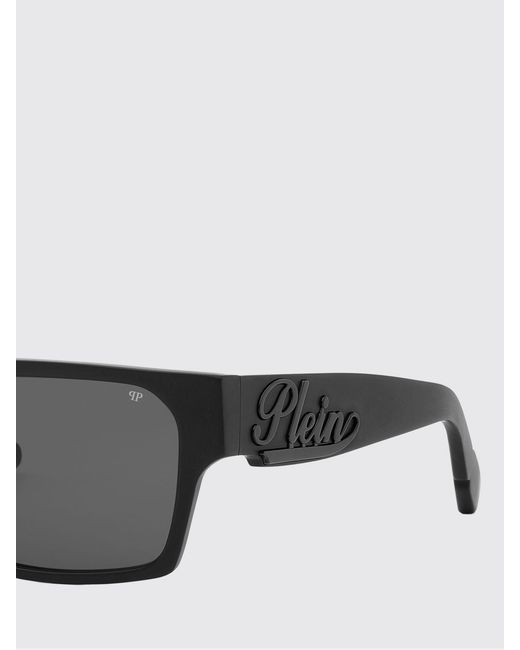 Philipp Plein Gray Sunglasses for men