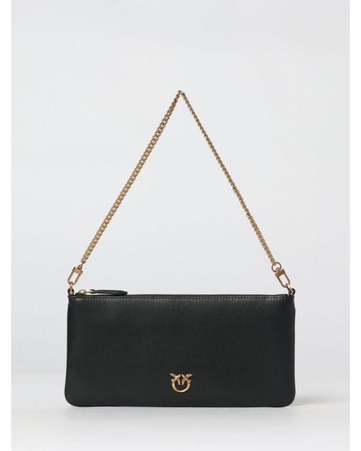 Borsa Horizontal Flap Bag di Pinko in White