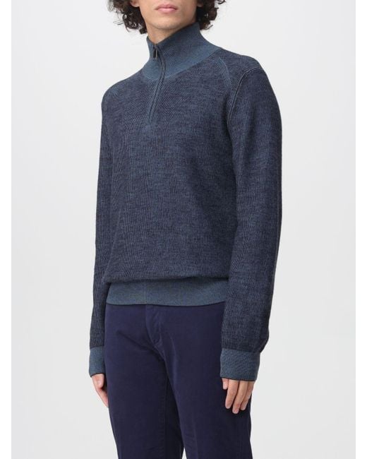 Cárdigan Hombre Brioni de hombre de color Blue