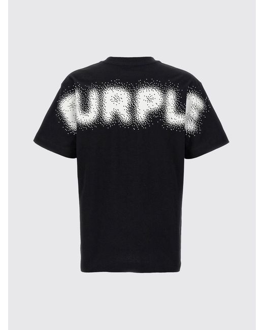 T-Shirt Homme Purple pour homme en coloris Black