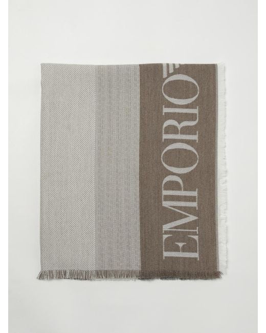 Sciarpa di Emporio Armani in Gray