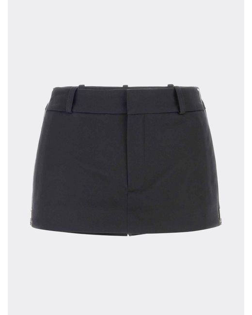 Alexander Wang Blue Cotton Skort