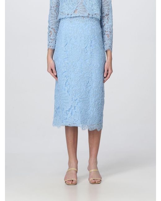 Ermanno Scervino Skirt in Blue | Lyst Canada