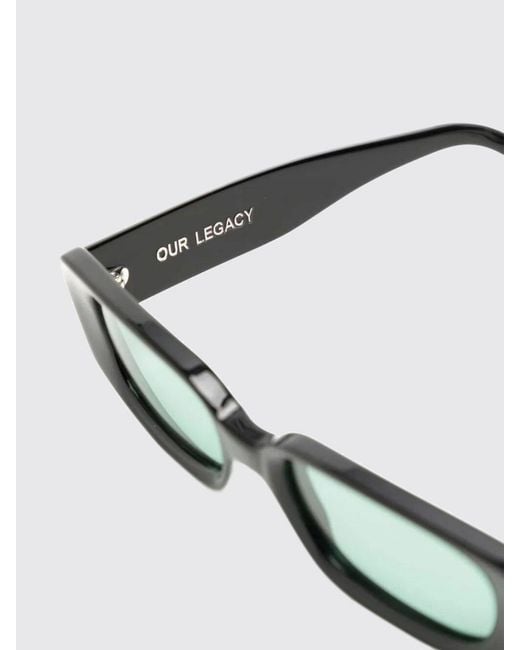 Our Legacy White Samhain Acetate Sunglasses