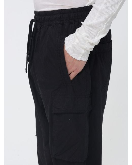 Thom Krom Blue Organic Cotton Cargo Pants for men