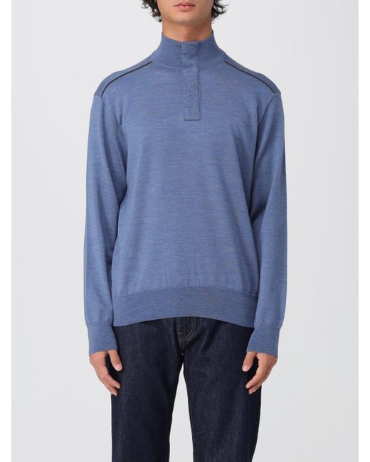 Paul & Shark Blue Sweater for men