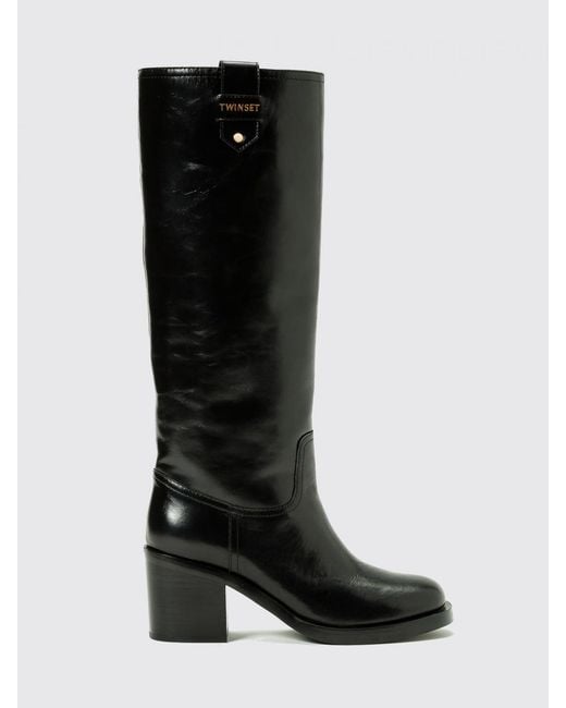 Twinset Black Boots