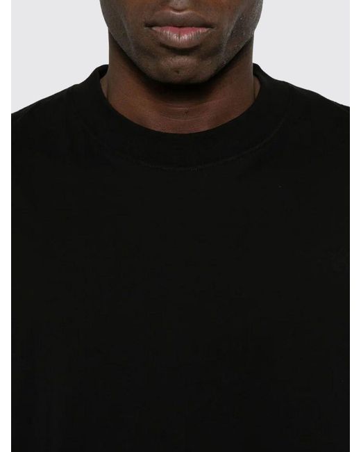 Represent Black Basic Cotton T-Shirt for men