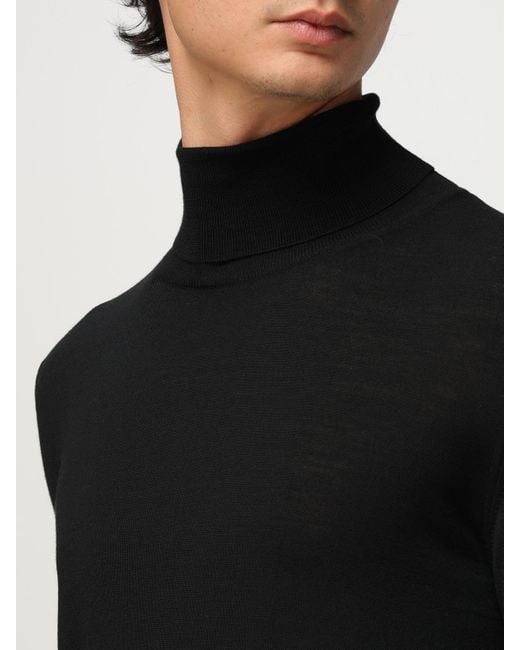 Pullover Dolcevita di Barena in Black da Uomo