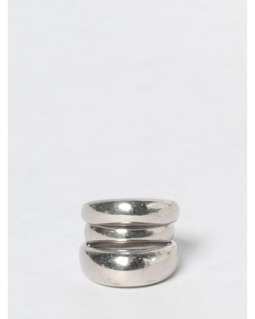 Panconesi White Blow Solar Band Ring