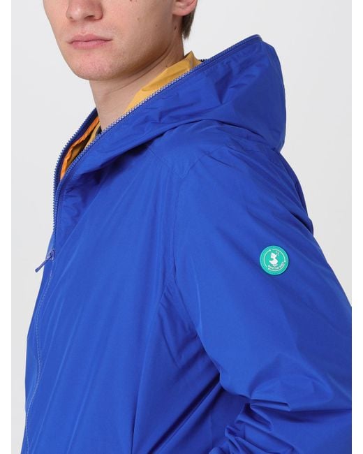 Save The Duck Blue Jacket for men
