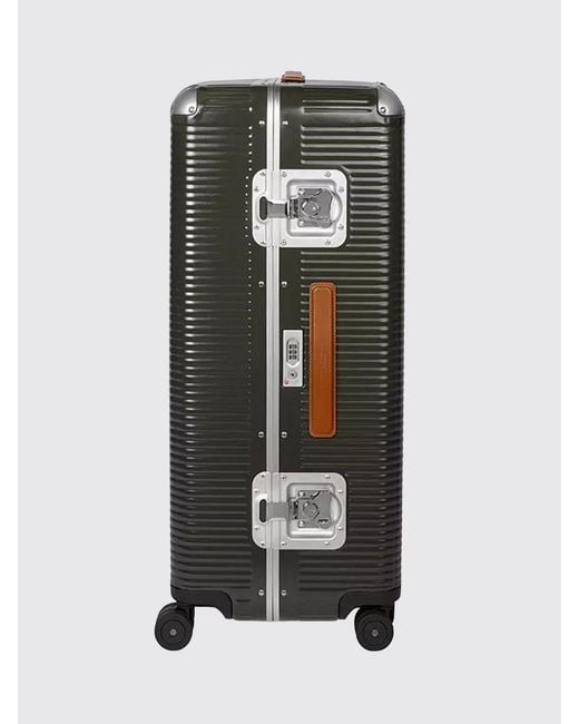 Fpm Milano Black Bank Light Trunk On Wheels L for men