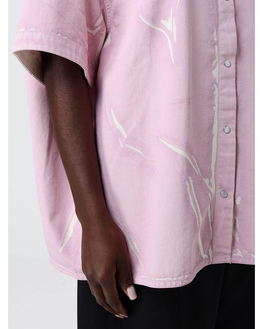 Marni Pink Cotton Casual Shirt